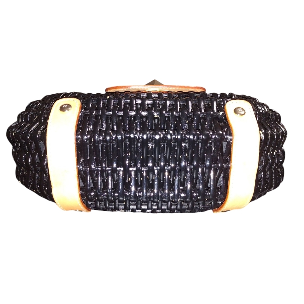 Kate Spade New York RARE Santiago Plantation Wicker Handbag - Picture 3 of 7